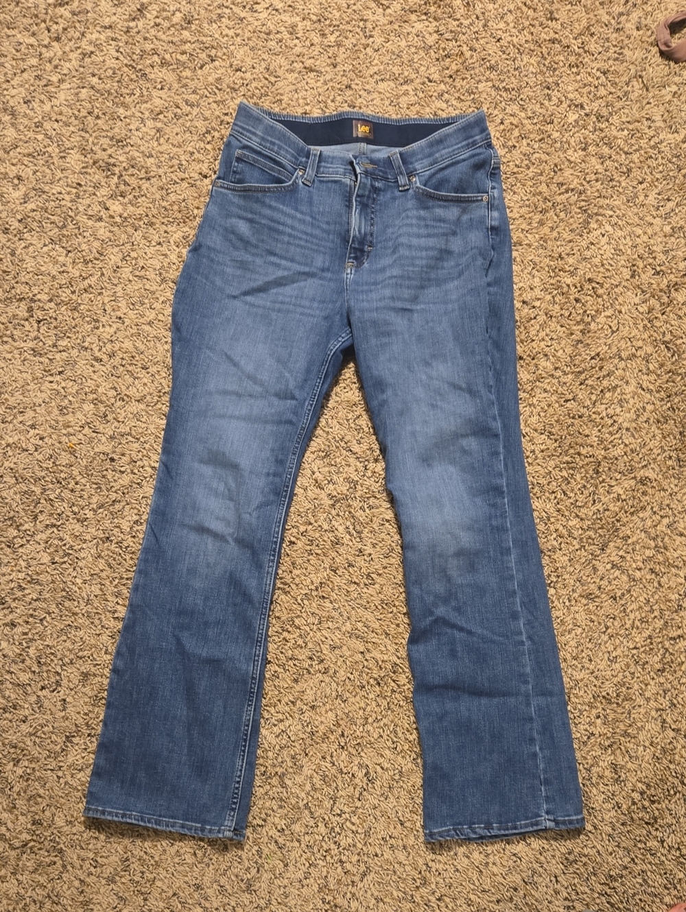 Lee Women's Medium Blue Boot-Cut Jeans
